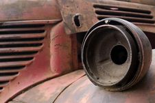 Broken Truck Light Royalty Free Stock Photo Broken Truck Light Royalty Free Stock Photo