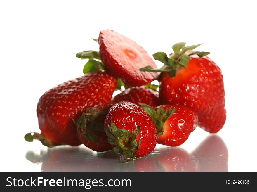 Ripe Juicy Strawberry