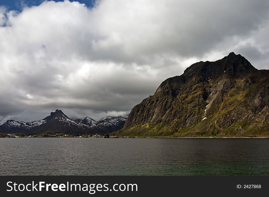 Lofoten Islands - Landscape in North Norway