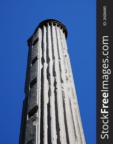 Photo of a byzantine obelisk