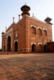 The Twin Mosque Of Taj Mahal Royalty Free Stock Photos The Twin Mosque Of Taj Mahal Royalty Free Stock Photos