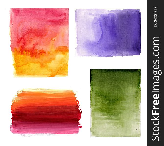 Set of colorful abstract backgrounds. Set of colorful abstract backgrounds.