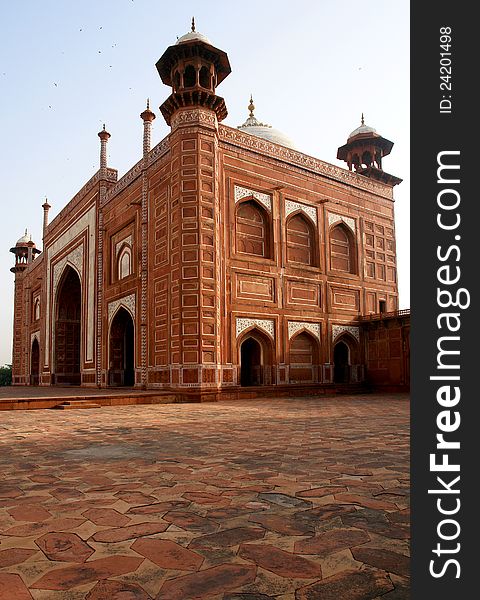 The Twin Mosque of Taj Mahal, Agra, India