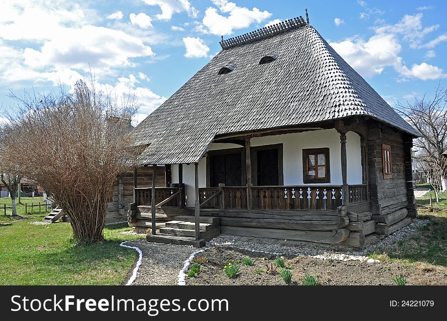 Traditional household made by wood from maramures land of romania - northern transylvania. Traditional household made by wood from maramures land of romania - northern transylvania