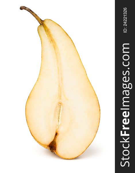 Cut pear