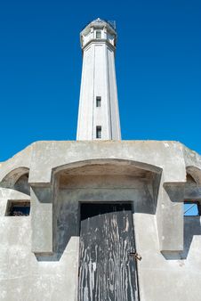 Alcatraz Island Lighthouse Stock Photo Alcatraz Island Lighthouse Stock Photo