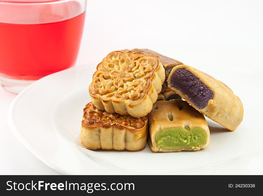 Moon cakes and sweet water