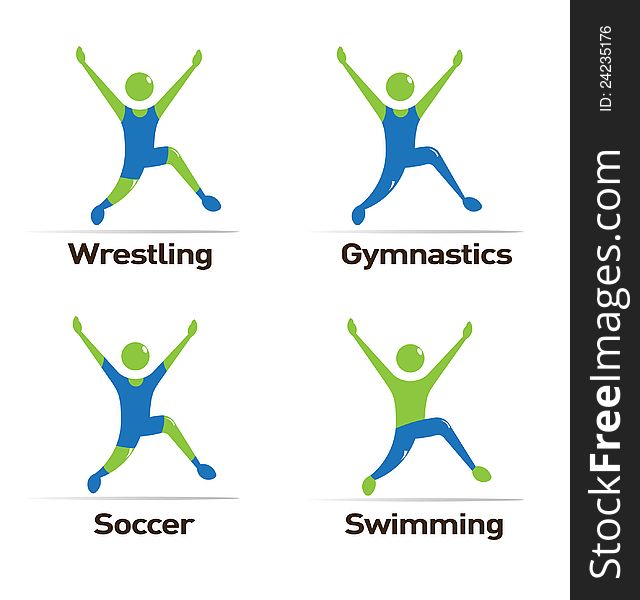 Olympics winning pose different sports. Olympics winning pose different sports