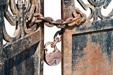 Lock On Gate Stock Images Lock On Gate Stock Images