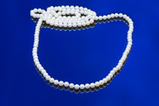 Neklace Of White Pearl Royalty Free Stock Photo Neklace Of White Pearl Royalty Free Stock Photo