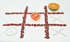 Tomato And Orange Stock Photography