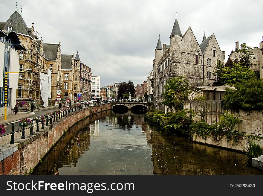 Streetview, Ghent, Belgium