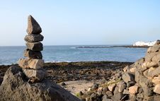 Tropical Stone Stack Stock Images Tropical Stone Stack Stock Images