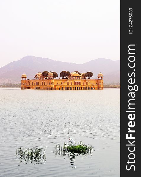 India, Jaipur, Water Palace