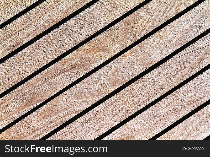 Old wood background (boat floor)