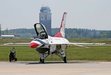 A Fighter At A Air Show Stock Images A Fighter At A Air Show Stock Images