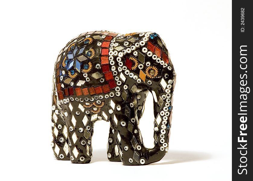 Traditional Indian figurine of elephant