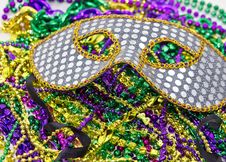 Seqioned Mardi Gras Masquerade Mask Royalty Free Stock Photography Seqioned Mardi Gras Masquerade Mask Royalty Free Stock Photography