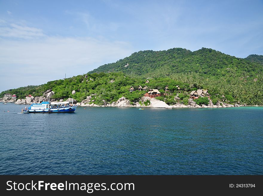 Nangyuan island one of the most famous travel destination in Thailand. Nangyuan island one of the most famous travel destination in Thailand