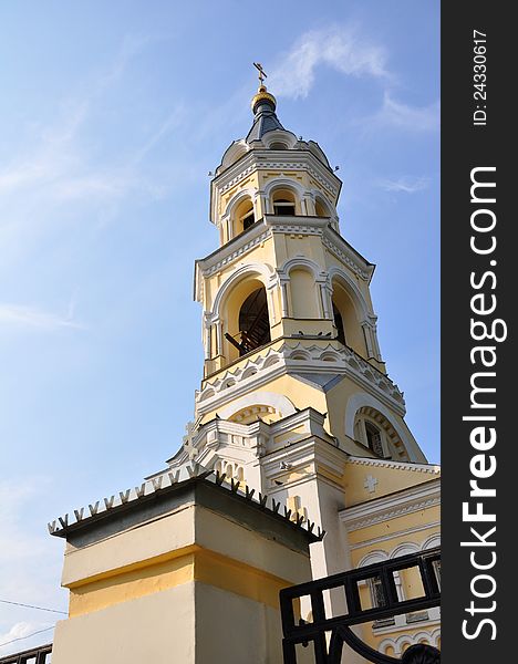 The dome of the Russian church of St Andrew's. The dome of the Russian church of St Andrew's.