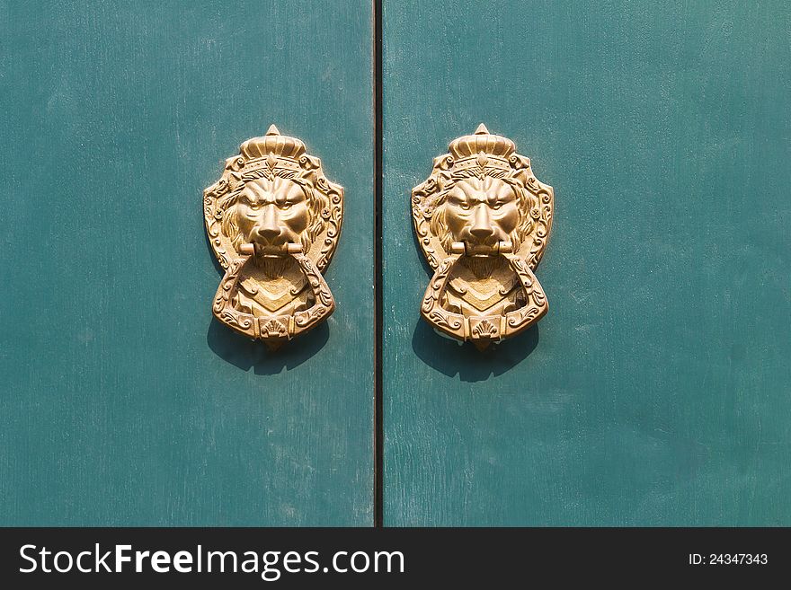 Door Knocker Lion Head