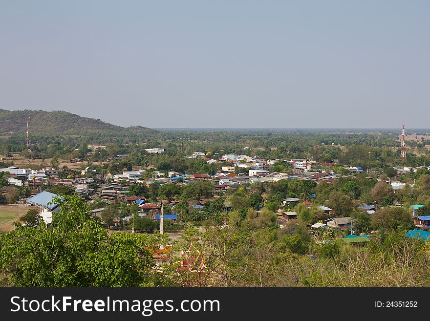 High Angle View Of Rural Areas.