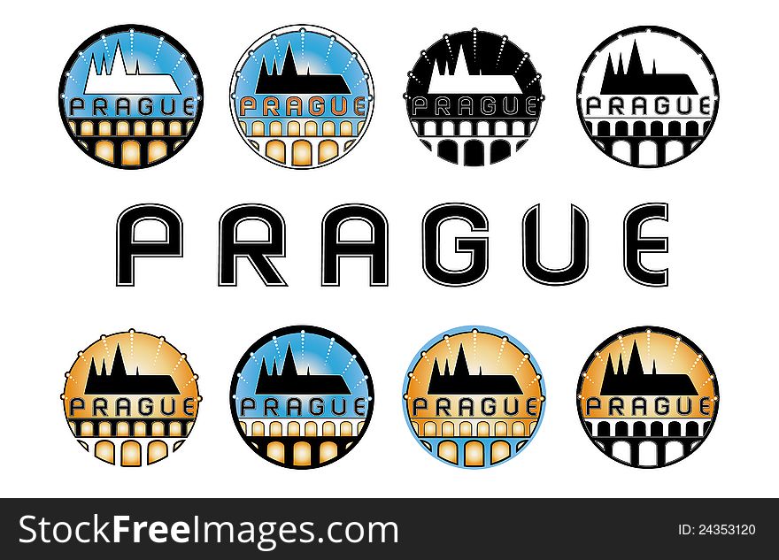 Prague Castle View Design