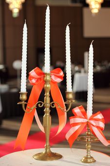 Wedding Candle Stock Image Wedding Candle Stock Image