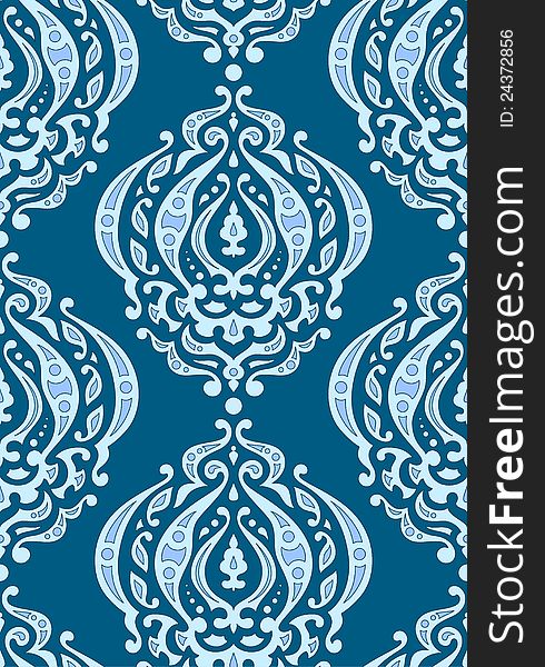 Vector seamless background with pattern. Vector seamless background with pattern.