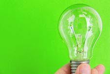 Light Blub In Hand Royalty Free Stock Photo Light Blub In Hand Royalty Free Stock Photo