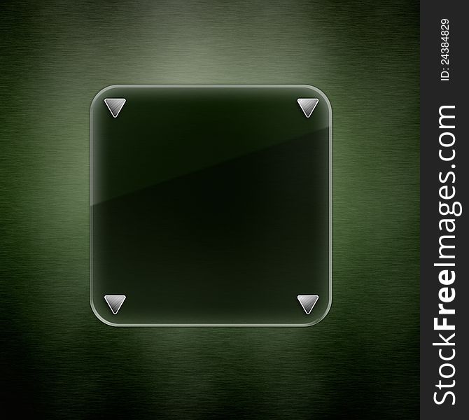 Abstract Darkly Green Background. luxury illumination glass