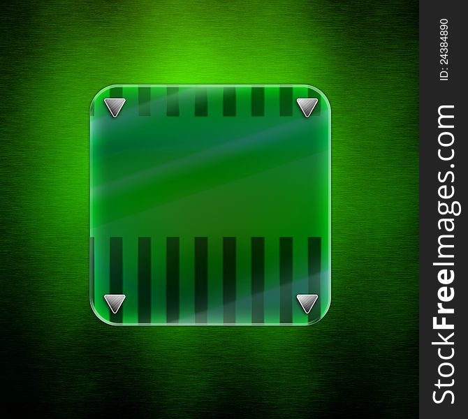 Abstract Green Background. luxury illumination glass