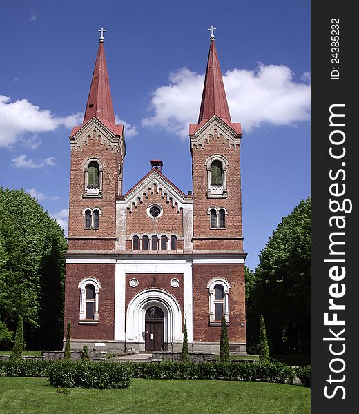 Church of St. Martin in Riga, Latvia. Church of St. Martin in Riga, Latvia