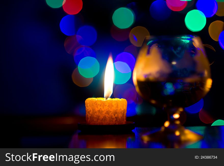 Bokeh With Candle