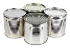 Metal Tins Of Food Picture. Image: 24390470