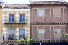 Spanish Village In Barcelona, Spain Royalty Free Stock Photo Spanish Village In Barcelona, Spain Royalty Free Stock Photo