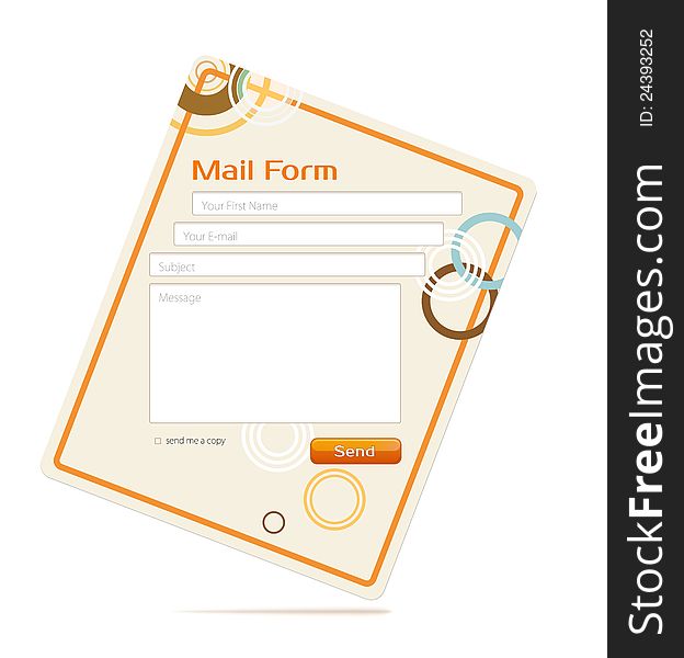 Vector contact form