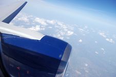 Earth From An Airplane Stock Images Earth From An Airplane Stock Images