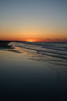 Sunrise Over The Atlantic Royalty Free Stock Photo Sunrise Over The Atlantic Royalty Free Stock Photo