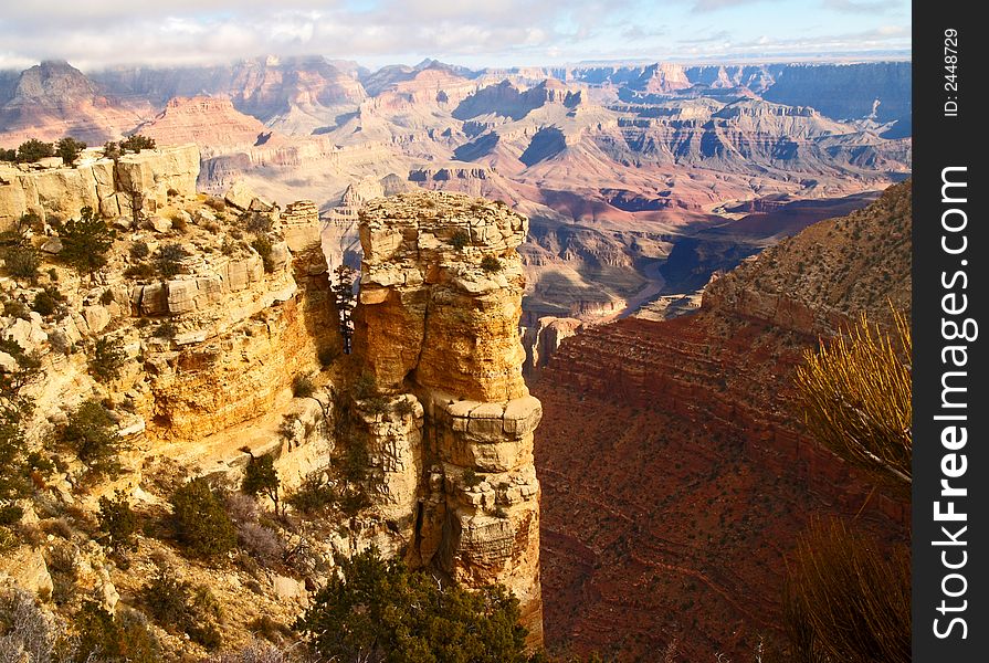 Grand Canyon National Park after Snow