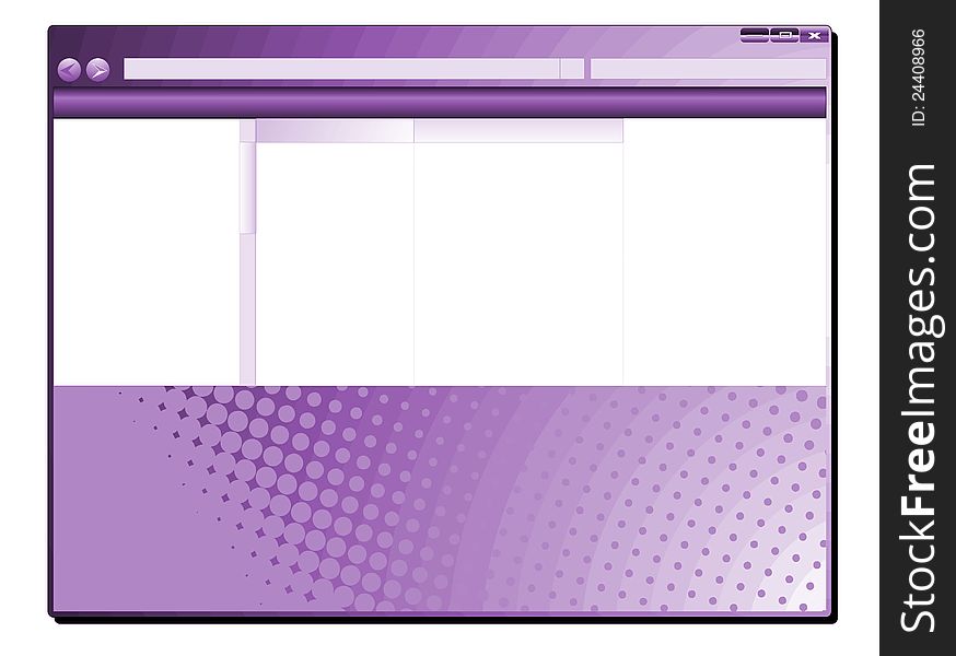 Abstract purple design explorer for windows system. Abstract purple design explorer for windows system
