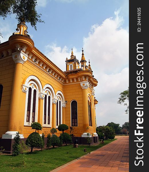 St. Joseph Church In Ayutthaya, Thailand