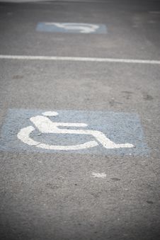 Handicap Sign Stock Photo Handicap Sign Stock Photo