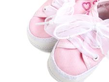 Pink Baby Shoes Stock Photos Pink Baby Shoes Stock Photos