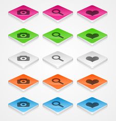 Isometric Icons Stock Images Isometric Icons Stock Images