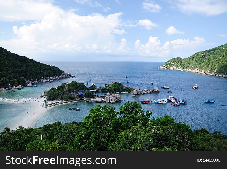 Unique beach and beautiful landscape of Nanyuan island,Thailand. Unique beach and beautiful landscape of Nanyuan island,Thailand