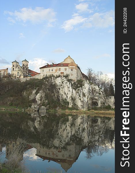 Benedictine’s Abbey in Tyniec, Poland, in first warmer beams of sunshine. Benedictine’s Abbey in Tyniec, Poland, in first warmer beams of sunshine.