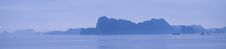 Panorama Of Island And Sea Royalty Free Stock Image