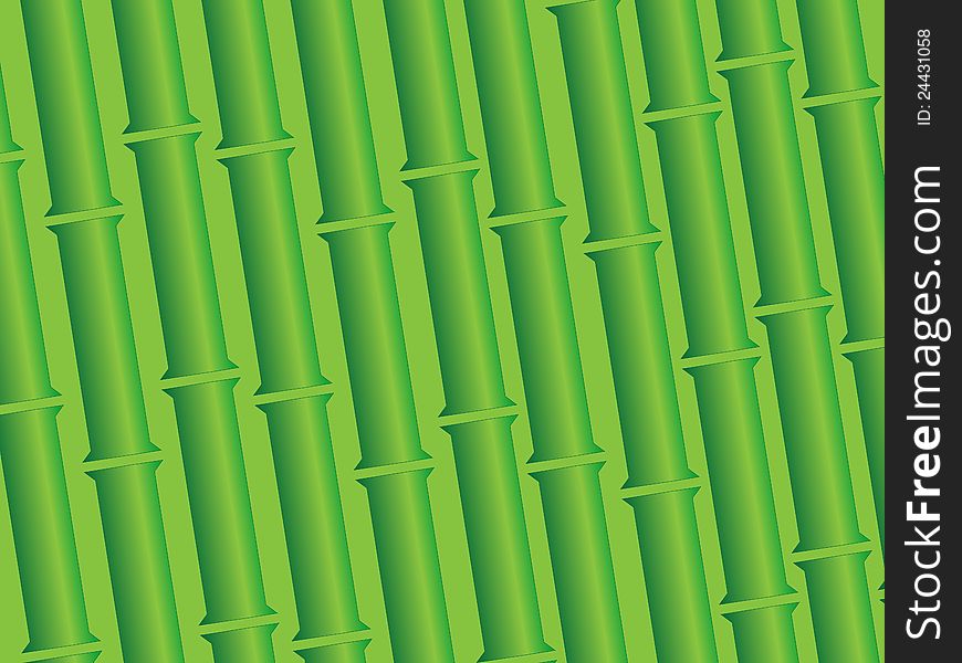 Illustration of Abstract Bamboo Background