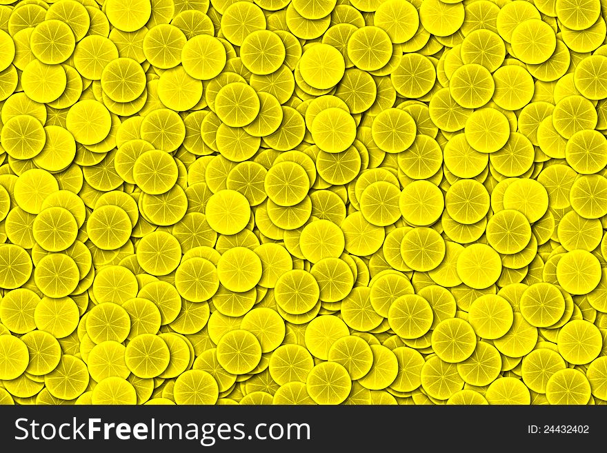 Abstract fruit background design / illustration